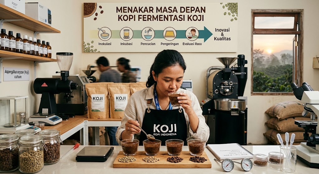 Menakar Masa Depan Kopi Fermentasi Koji